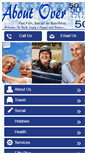 Mobile Screenshot of aboutover50.com.au